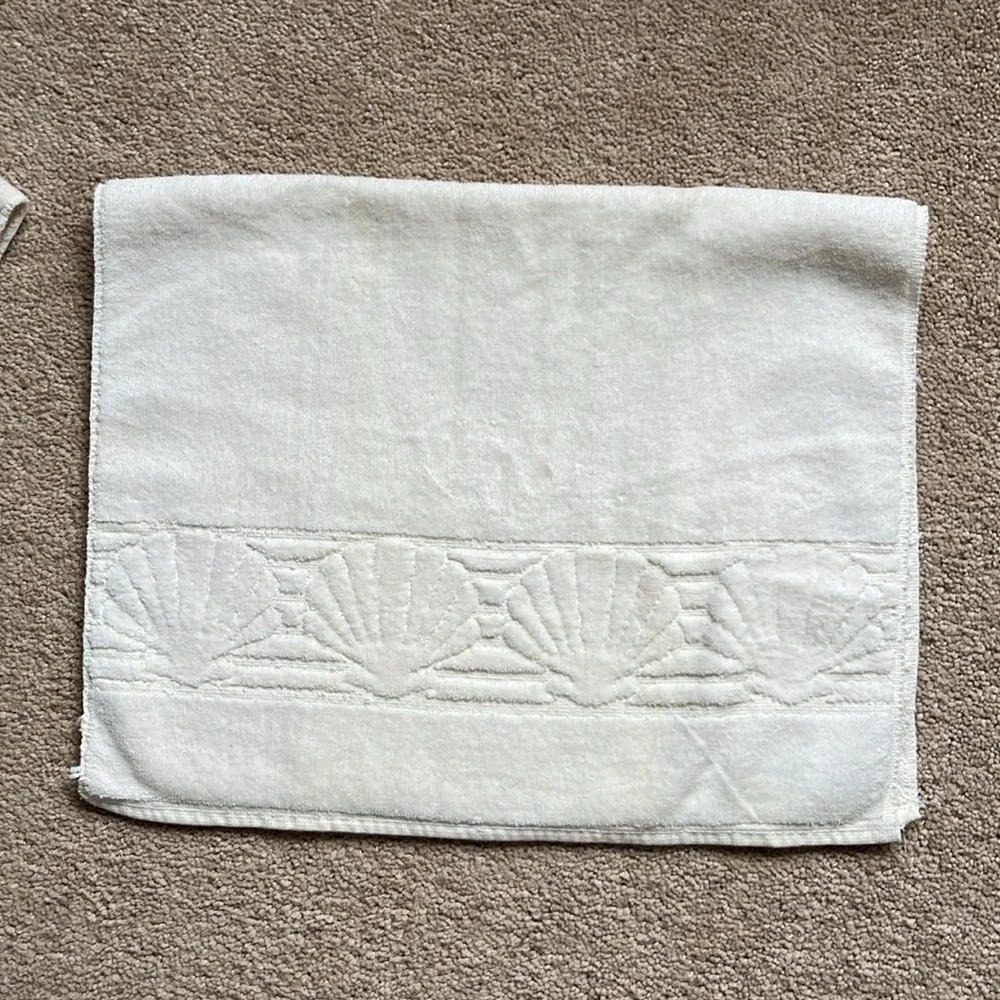 Fieldcrest Hand Towel and Wash Cloth